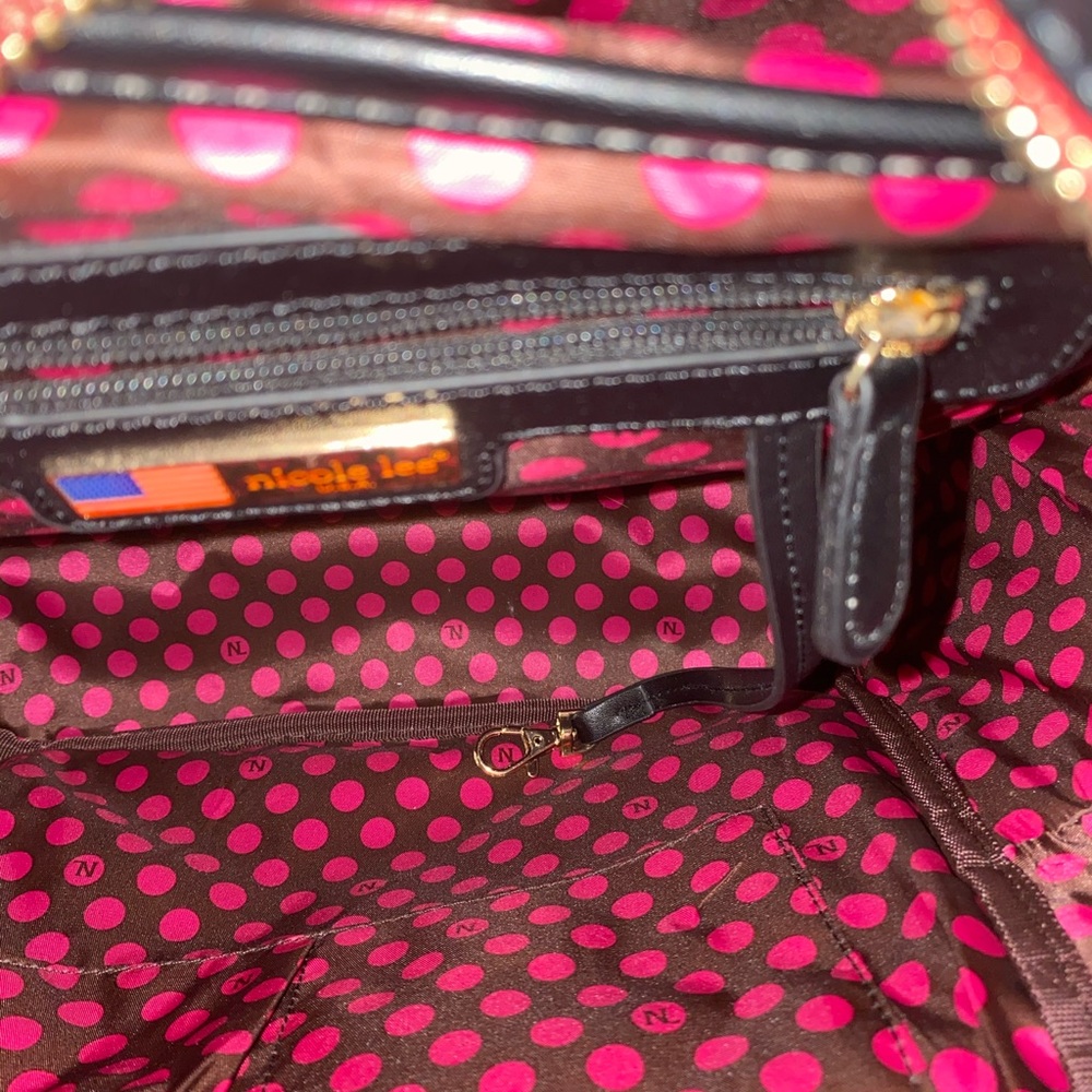 Large Beautiful Nicole Lee Backpack - image 4